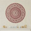 Rose window 01 painting stencil - 59x89 cm