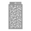 Scroll stencil - Festő - 18x23 cm kicsi