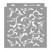 Scroll 3D stencil - 31x35 cm