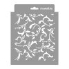 Scroll painting stencil - 18x23 cm