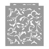 Scroll stencil - Festő - 38x42 cm nagy