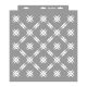 Star 02 stencil - 3D - 38x42 cm nagy