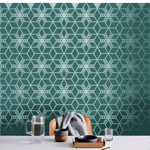 Star stencil - 3D - 38x60 cm maxi 2