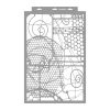 Steampunk 01 painting stencil - 38x60 cm