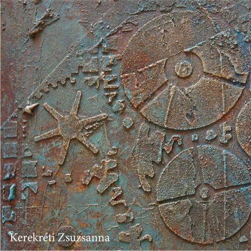 Steampunk 02 3D stencil - 31x35 cm 01