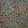 Steampunk 02 painting stencil - 31x35 cm 01