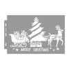 Sled painting stencil - 38x60 cm 01