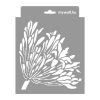 Szerelemvirág stencil - Festő - 18x23 cm mini