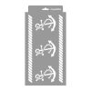 Sailing knots 3D stencil - 18x35 cm 02