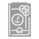 Sailing knots painting stencil - 59x89 cm
