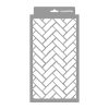 Bontott tégla 02 stencil - Festő - 18x35 cm kicsi