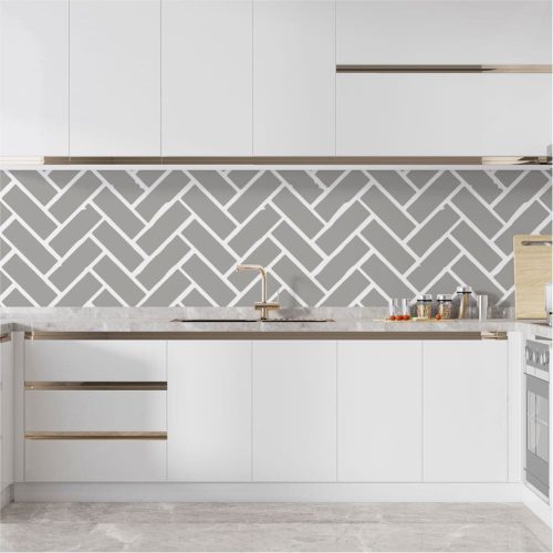 Bontott tégla 02 stencil - Festő - 18x35 cm kicsi