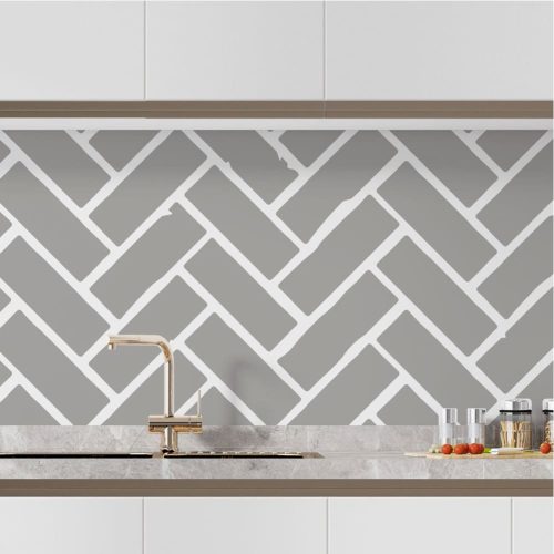 Bontott tégla 02 stencil - 3D - 38x60 cm maxi 2