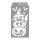 Jack-o-Lanterns painting stencil - 18x35 cm