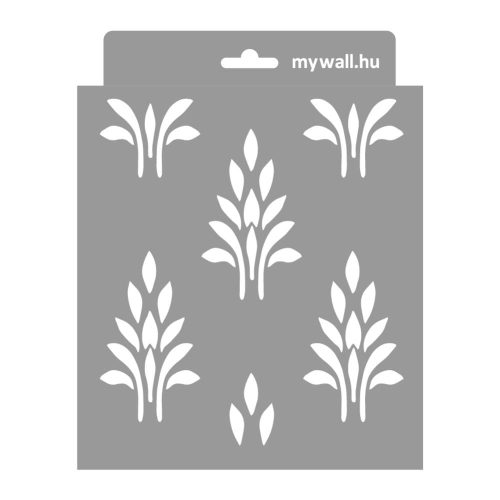 Toszkána stencil - Festő - 18x23 cm mini