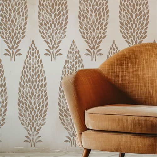 Toszkána stencil - 3D - 38x60 cm maxi 1