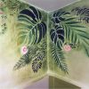 Tropical stencil - Festő - 59x63 cm extra
