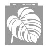 Tropical stencil - Festő - 38x42 cm nagy