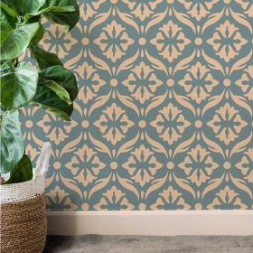 Valencia stencil - Festő - 18x23 cm mini