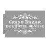 Vintage 02 painting stencil - 38x60 cm 02
