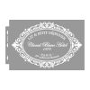 Vintage 02 painting stencil - 38x60 cm 03