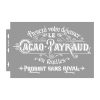 Vintage 02 painting stencil - 38x60 cm 05