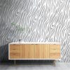 Zebra pattern painting stencil - 31x35 cm